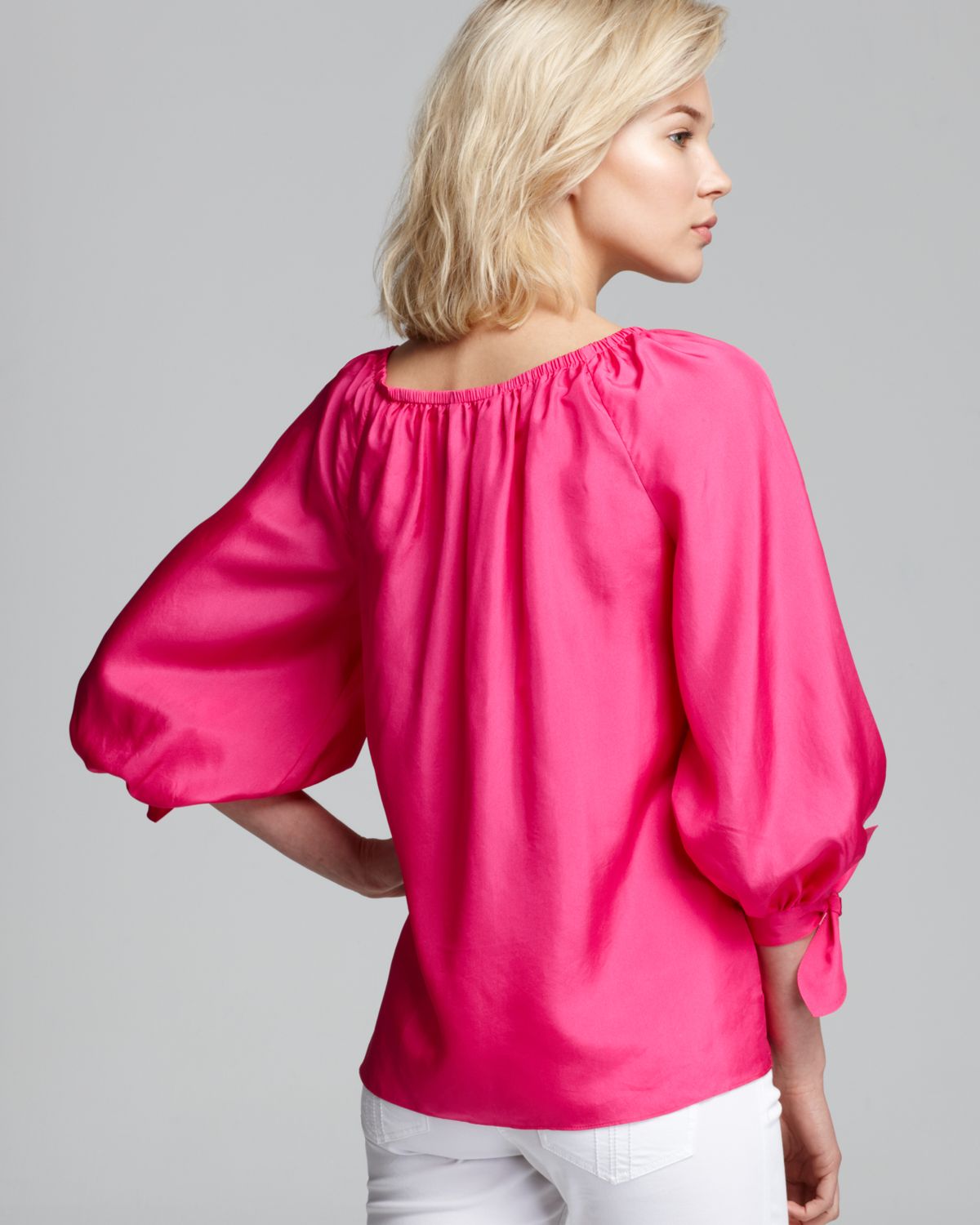 trina turk silk blouse