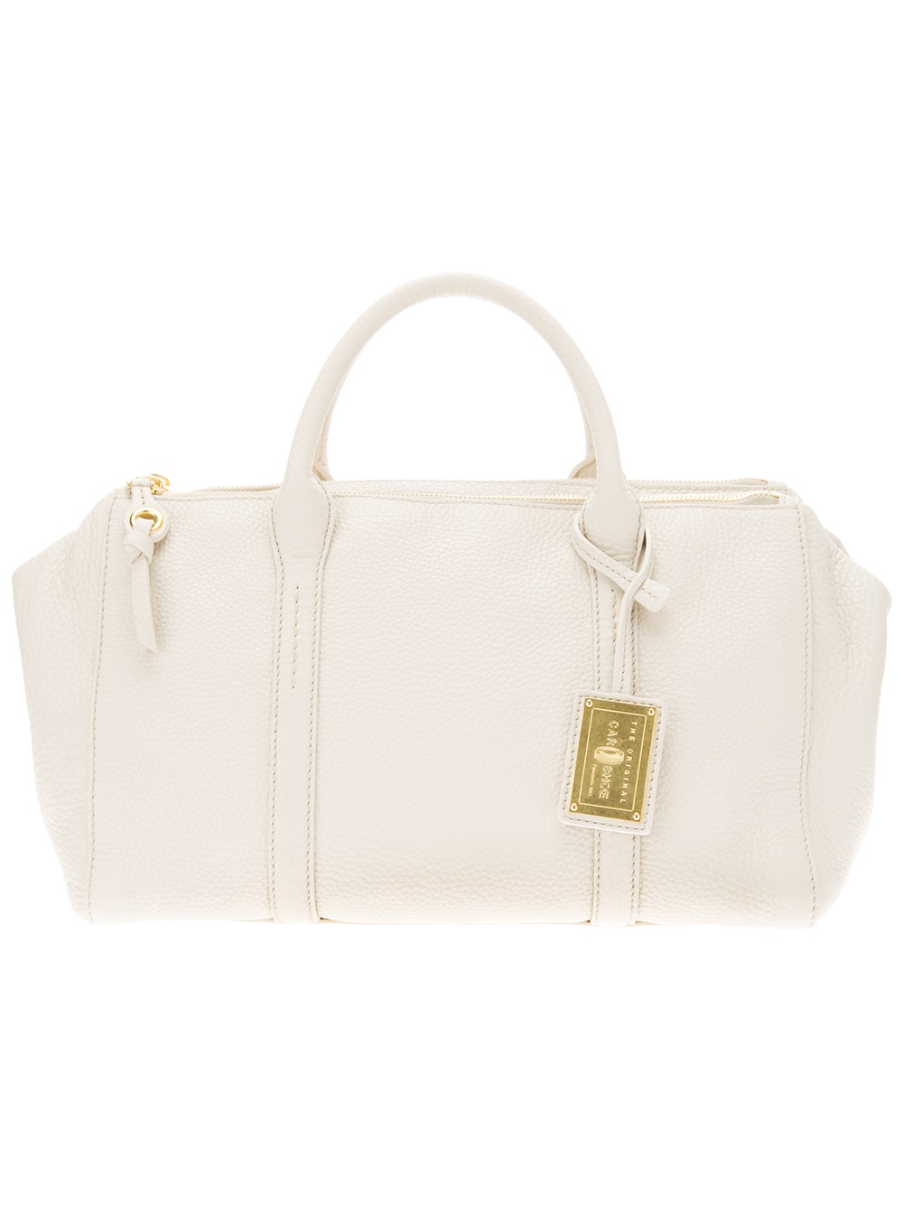 Lyst Car Shoe Daino Bauletto Bag In Natural Gallery