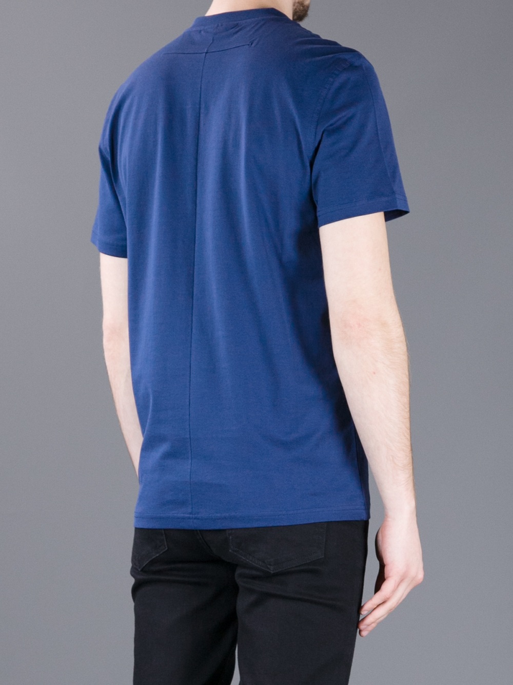Lyst - Givenchy Logo Tshirt in Blue for Men