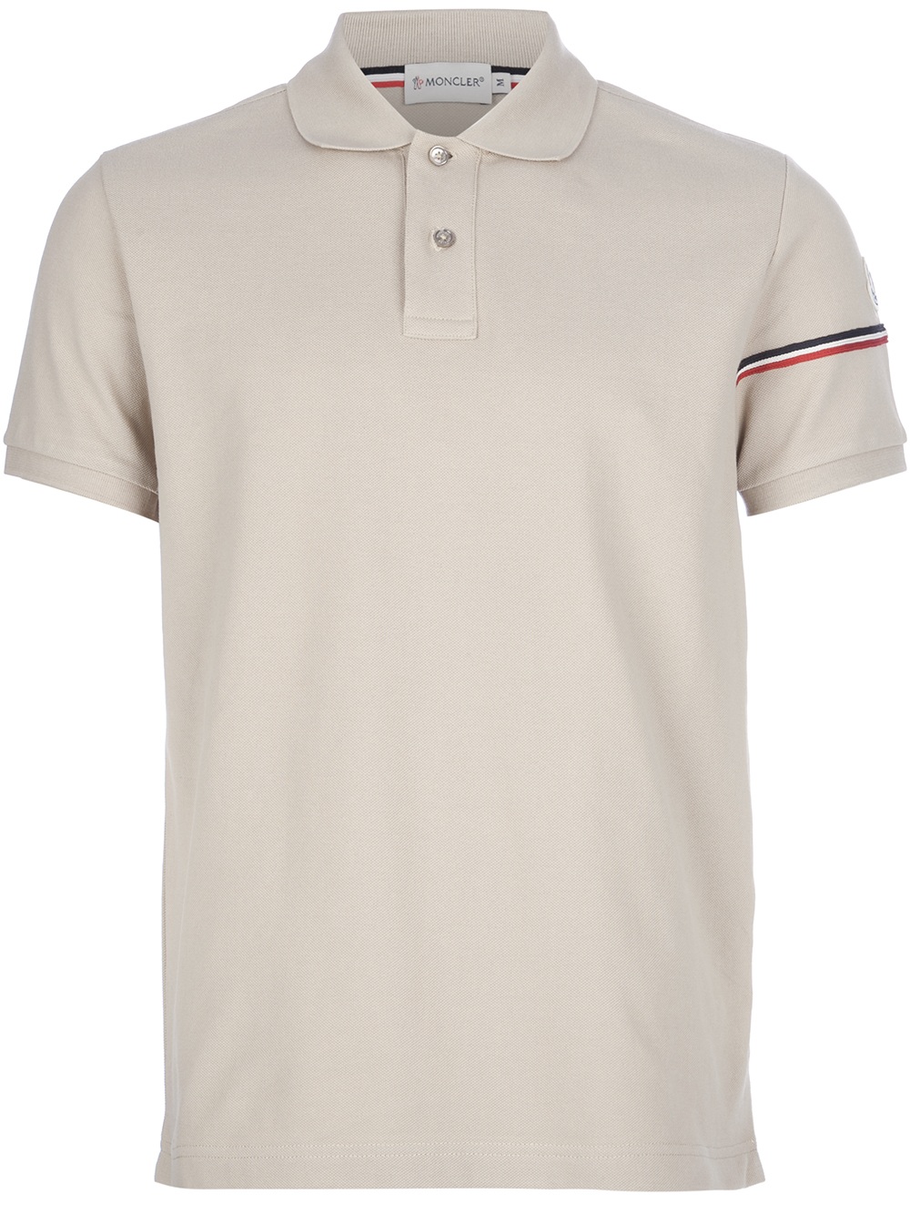 moncler beige polo moncler beige polo