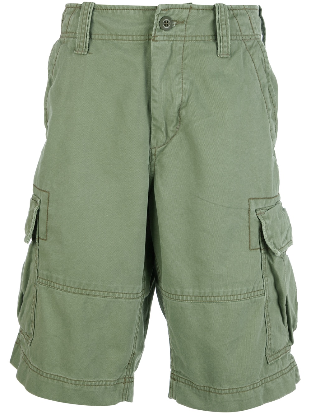 mens olive green cargo shorts