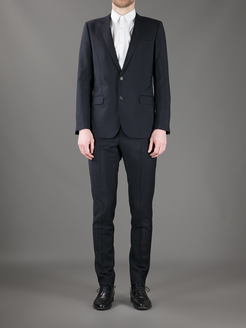 Lyst - Saint Laurent Classic Suit in Blue for Men