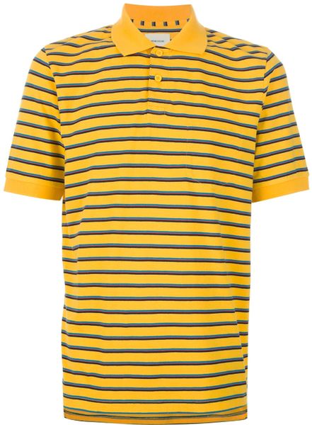 This Is Not A Polo Shirt Striped Polo Shirt in Yellow for Men (yellow ...