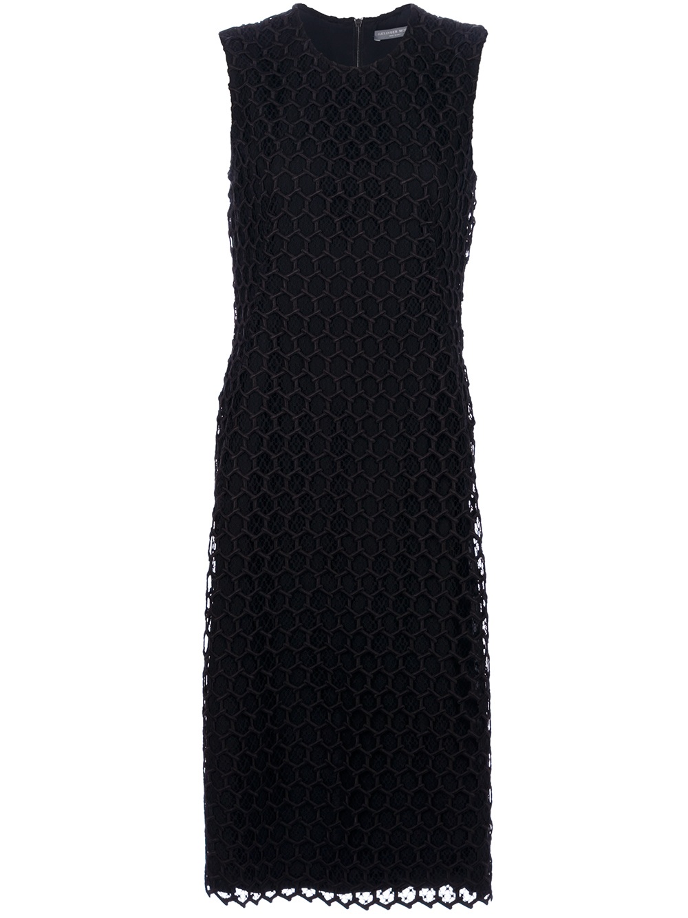 Alexander mcqueen - Strapless Silk-satin Gown - Black in Black | Lyst