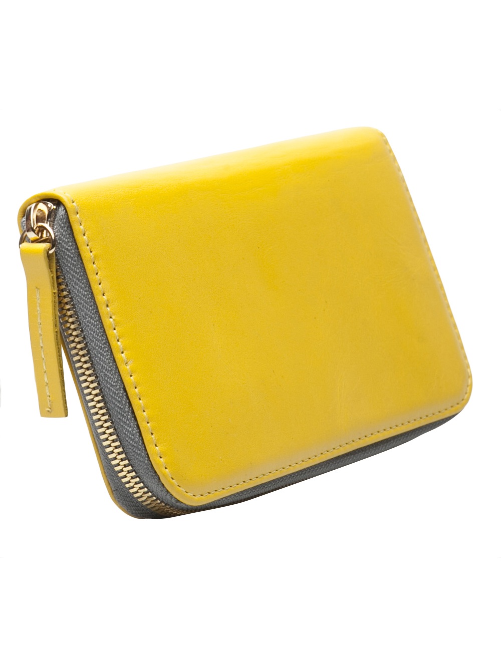 Lyst - Clare V. Zip Wallet in Yellow