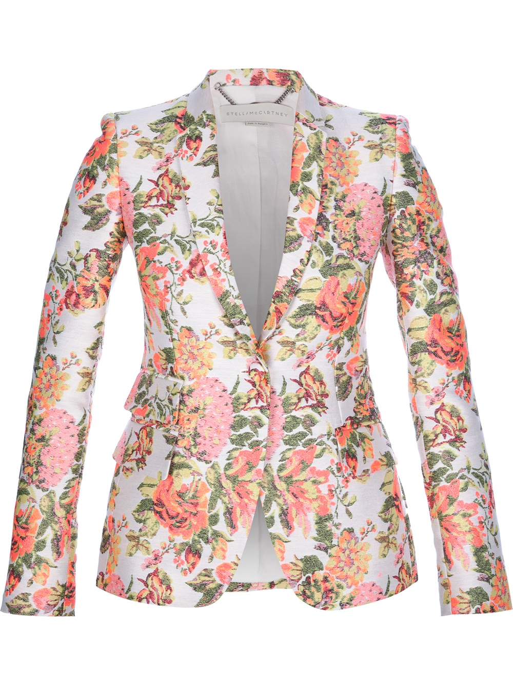 Lyst Stella Mccartney Floral  Blazer  in Pink