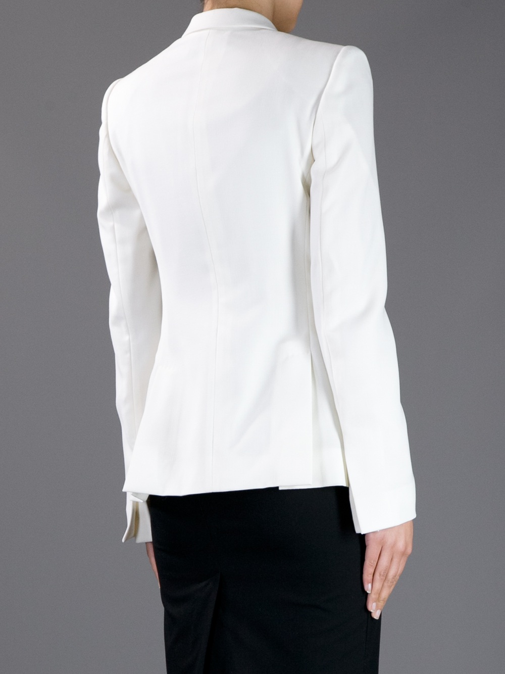 Lyst - Stella mccartney Roman Blazer Jacket in White