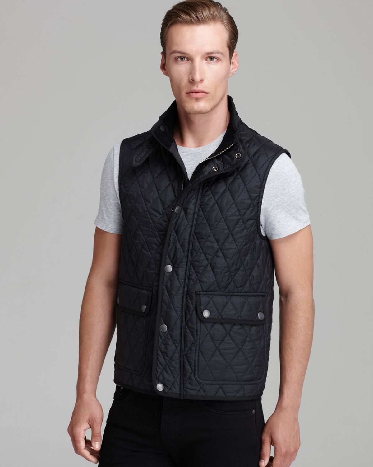 Burberry Men S Quilted Vest Best Quilt