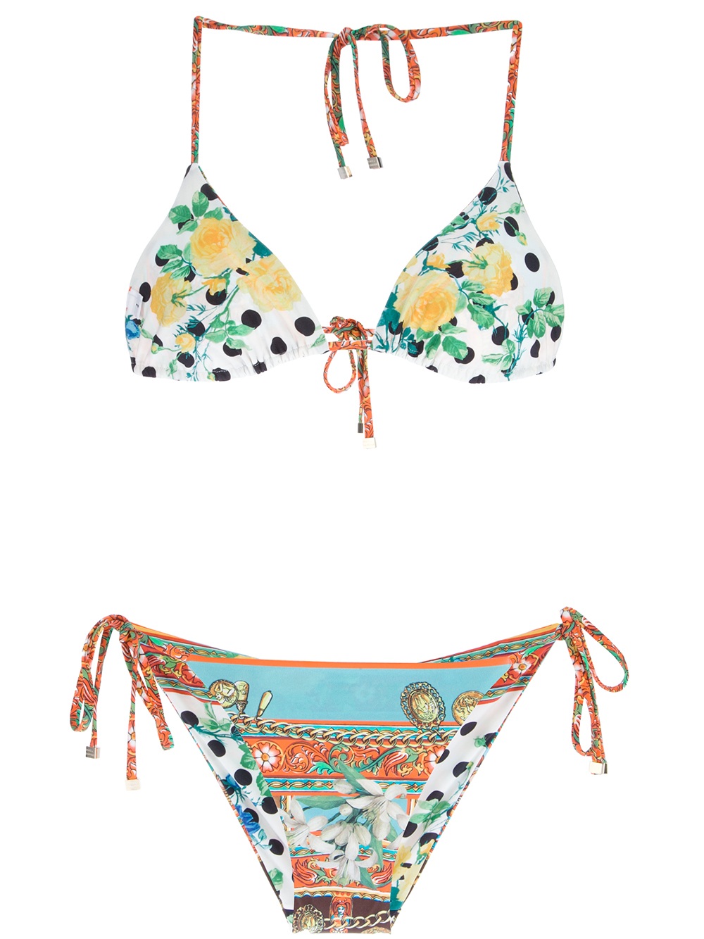 Lyst - Dolce & gabbana Sicily Print Bikini