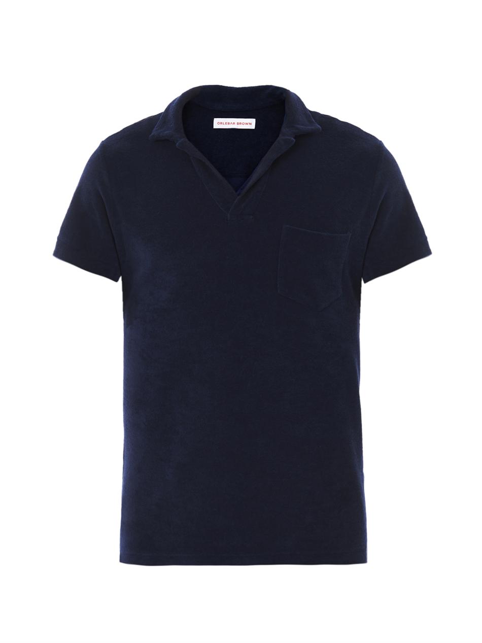 Orlebar Brown Terry Towelling Top in Blue for Men (navy) | Lyst