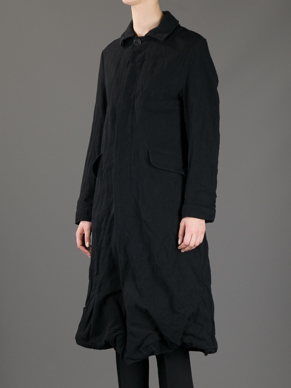 Winter slim motorcycle long leather coats men casual