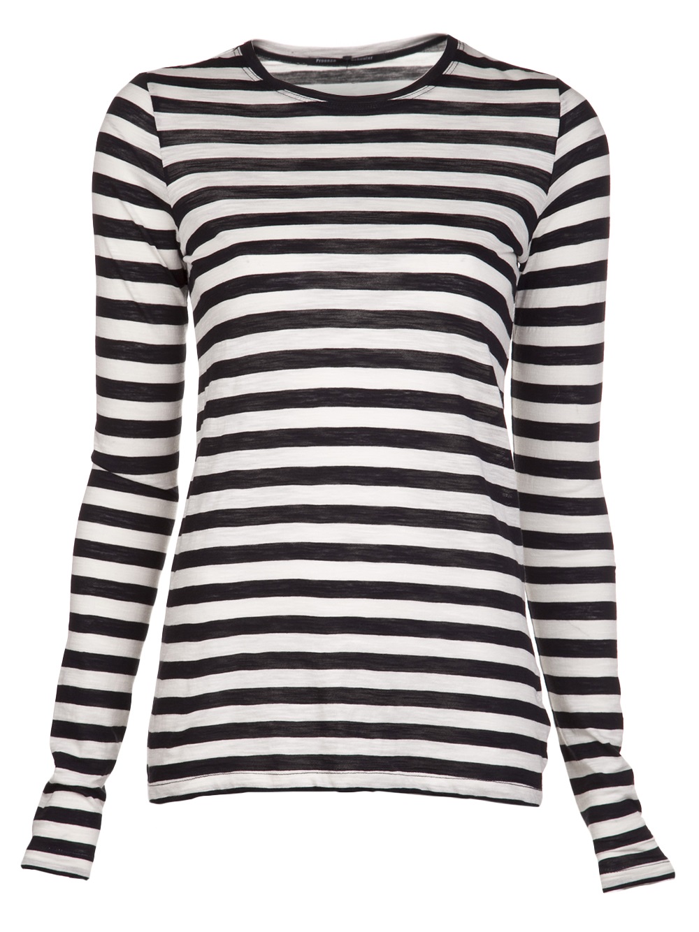 Lyst Proenza Schouler Striped Tshirt In Black