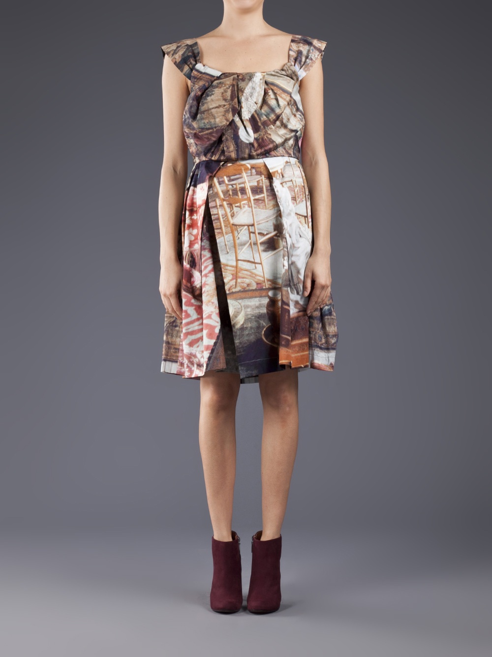 Lyst - Vivienne westwood anglomania Liberty Dress in Pink
