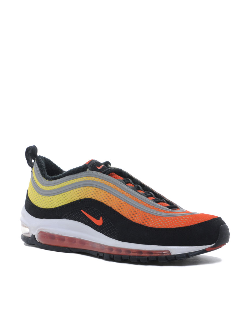 blue orange air max 97
