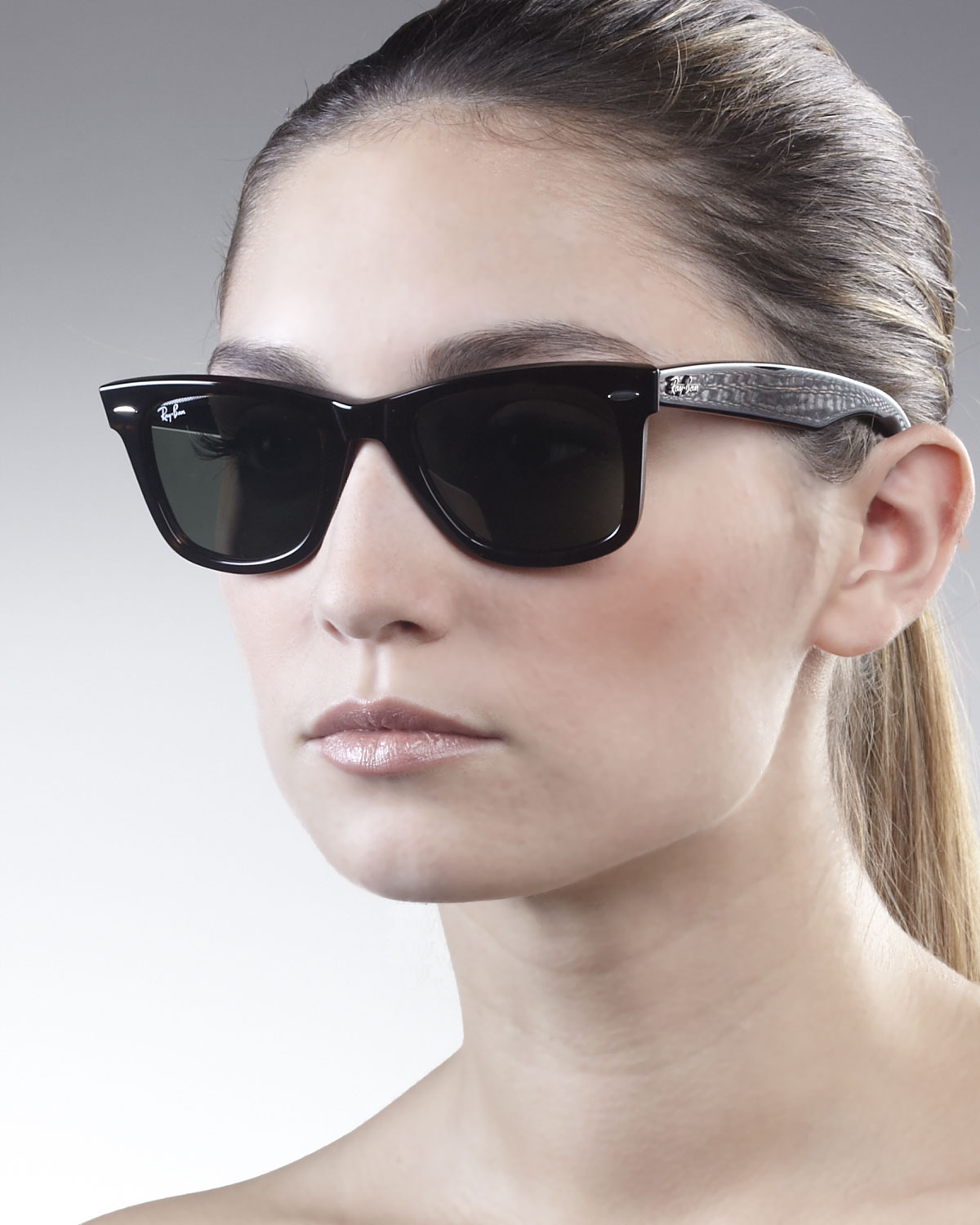 ray ban oversized wayfarer sunglasses
