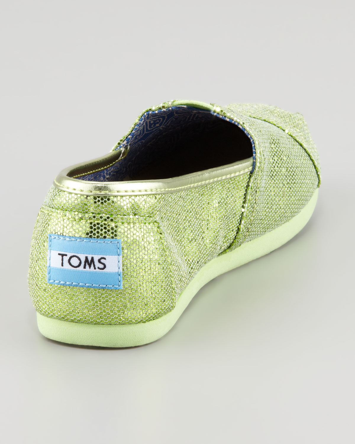 toms black glitter shoes