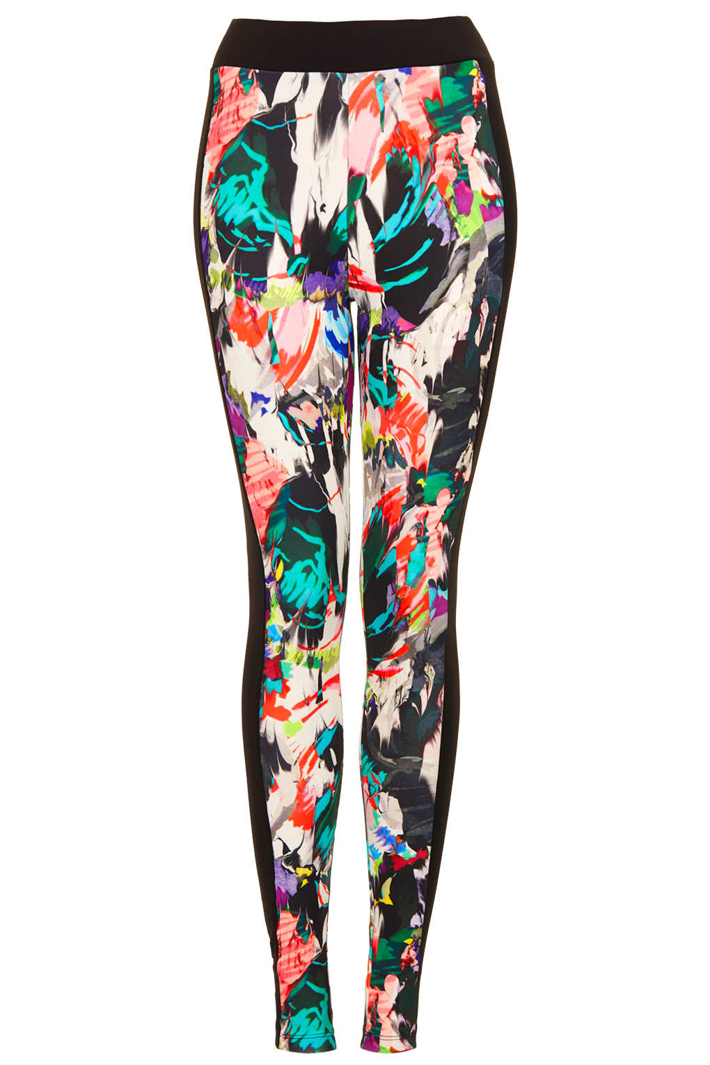 Lyst Paint Art Paneled Leggings