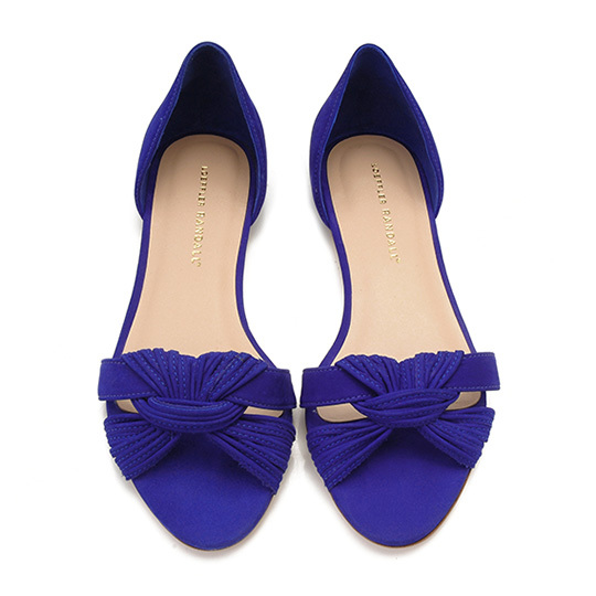 Lyst - Loeffler Randall Luella Mignon Flat Sandal in Purple