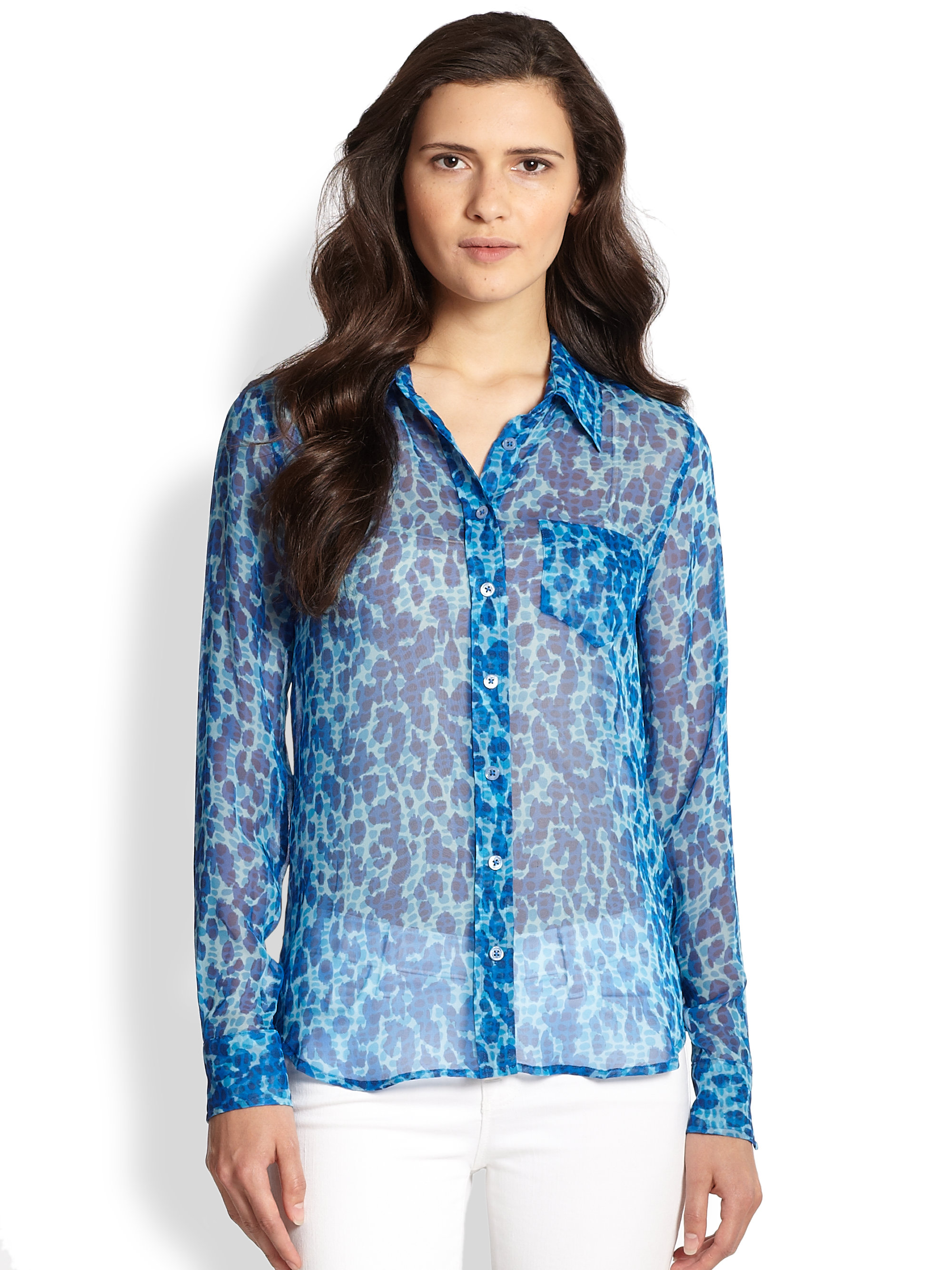 leopard print shirt womens uk