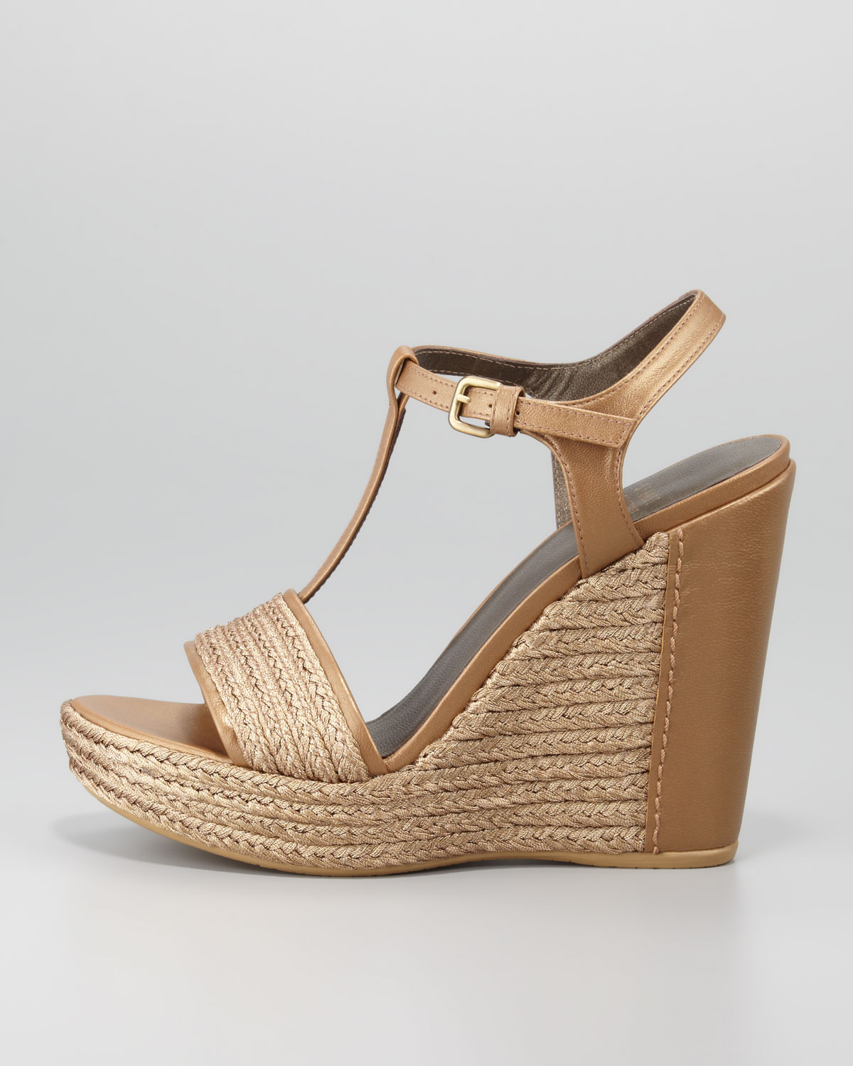stuart weitzman raffia wedge