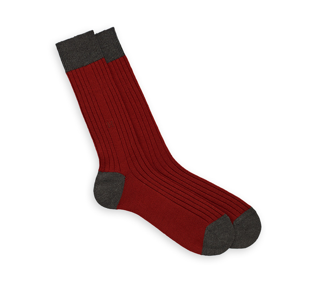 Hermes Mens Socks in Red for Men (black) | Lyst