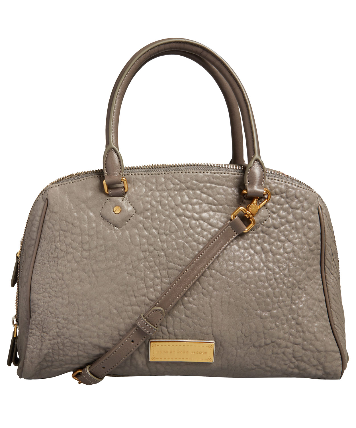 Lyst Marc By Marc Jacobs Grey Washed Up Lauren Shoulder Bag in Gray