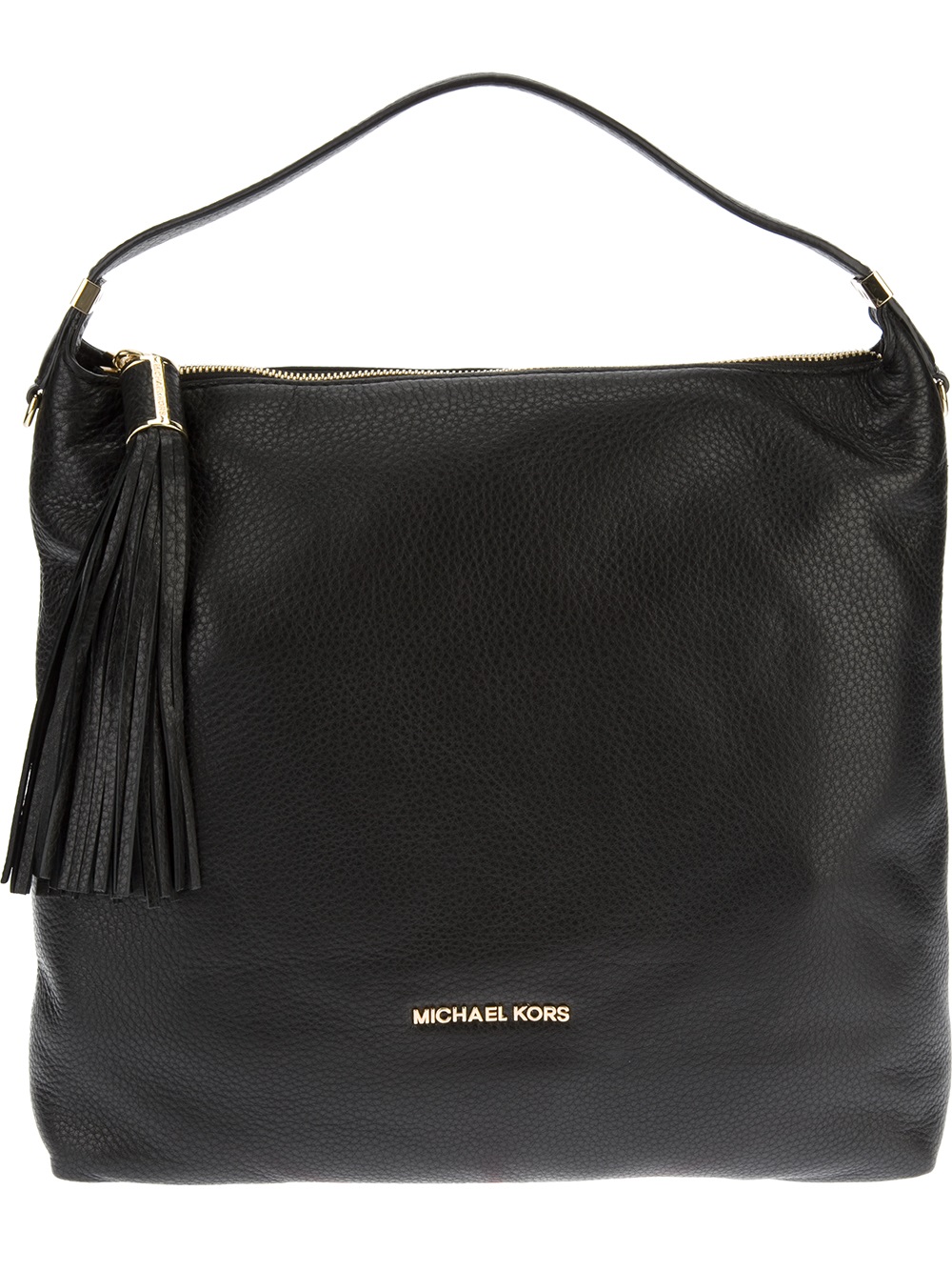 Lyst Michael Kors Weston Large Shoulder Bag In Black Gallery