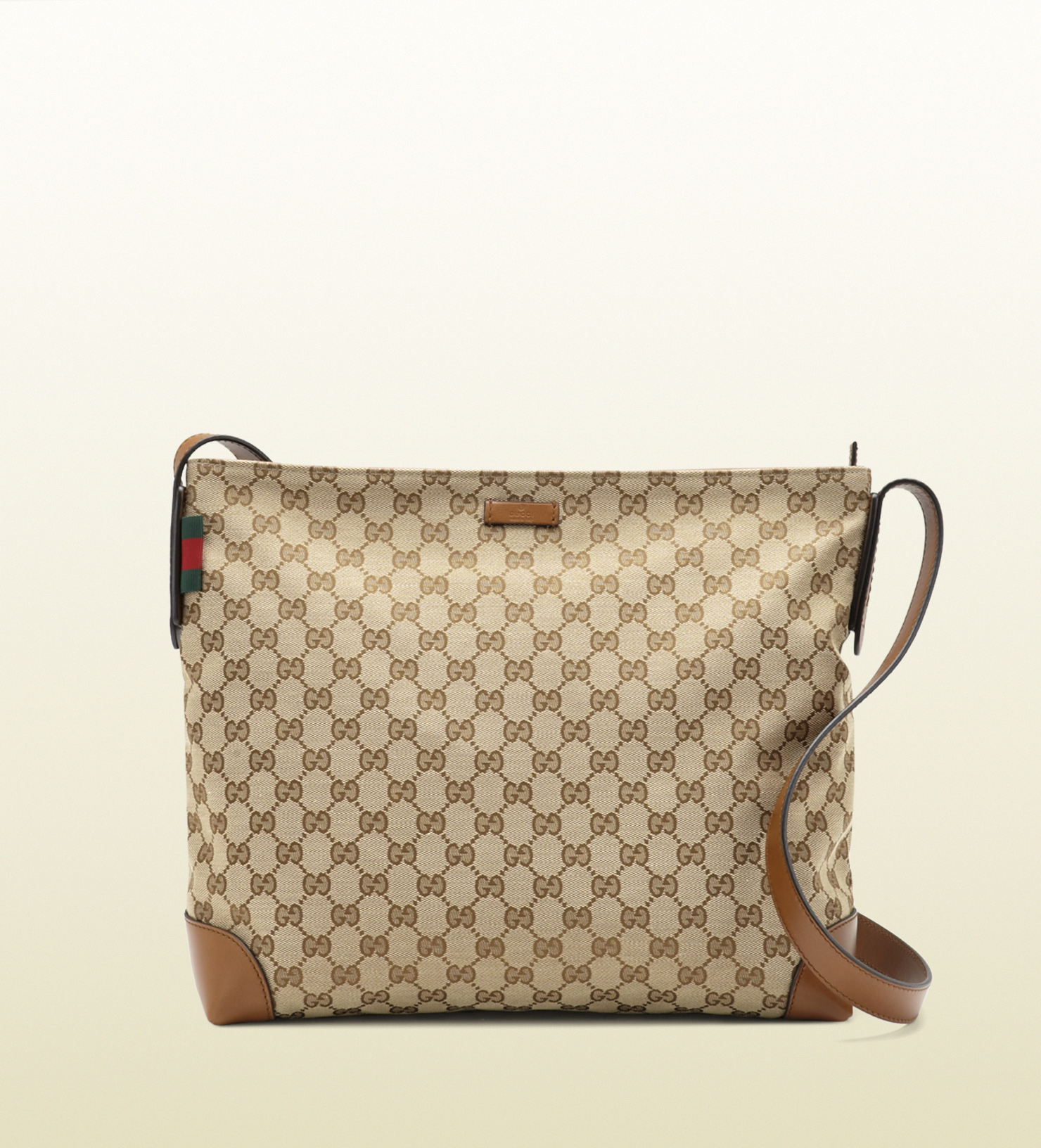Lyst - Gucci Large Original Gg Canvas Messenger Bag in Brown