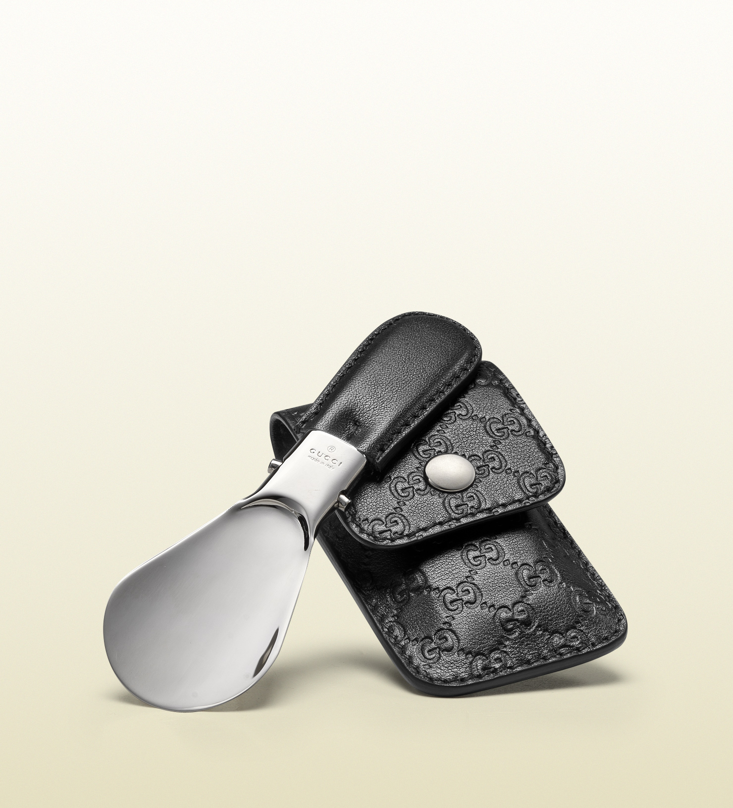 Lyst Gucci Foldable Shoe Horn with Travel Case in Black