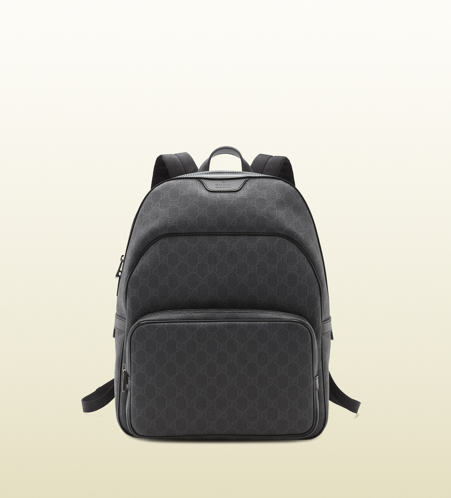 Lyst - Gucci Gg Supreme Canvas Backpack in Gray for Men