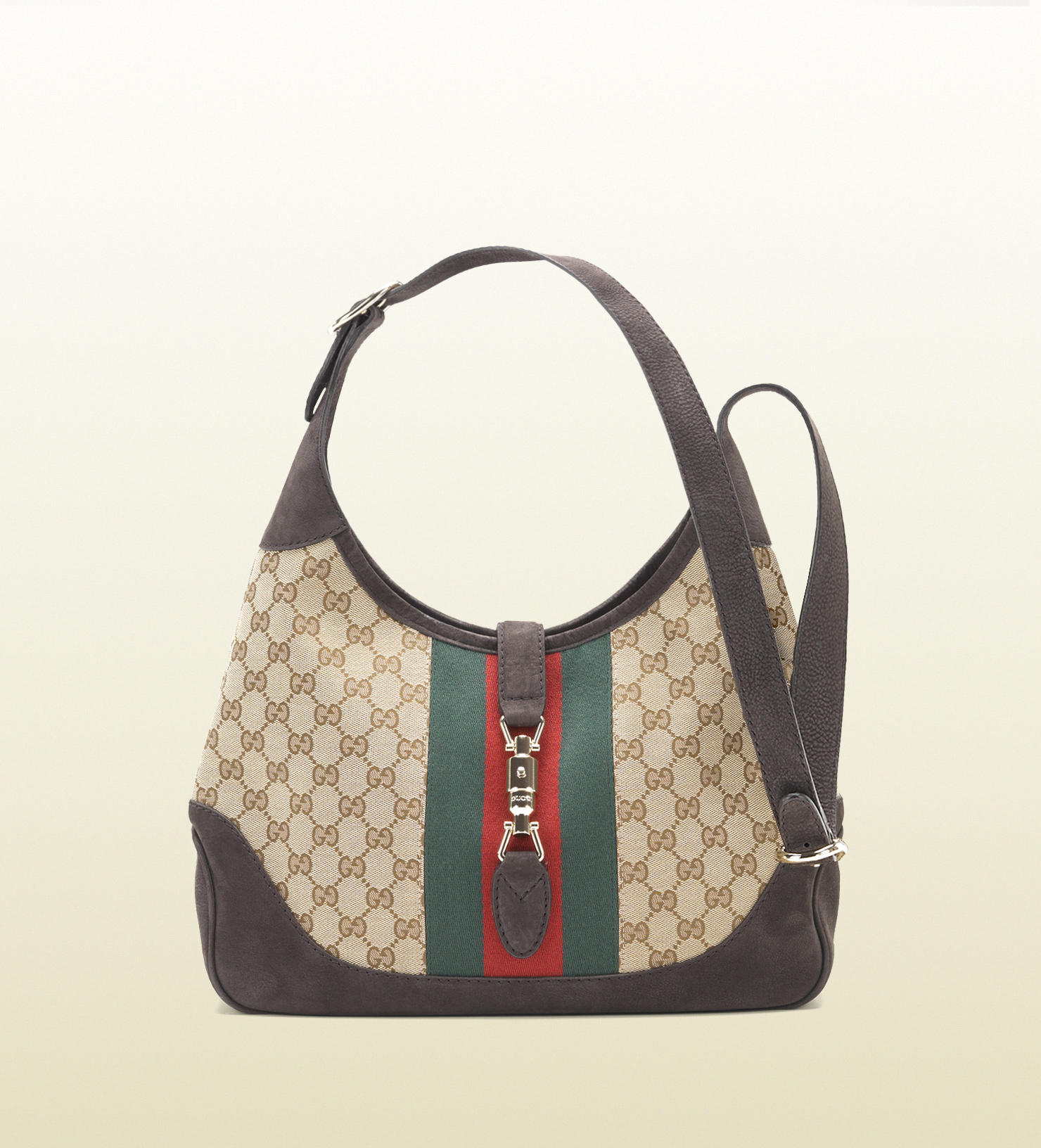 Gucci Jackie Shoulder Bag in Natural | Lyst