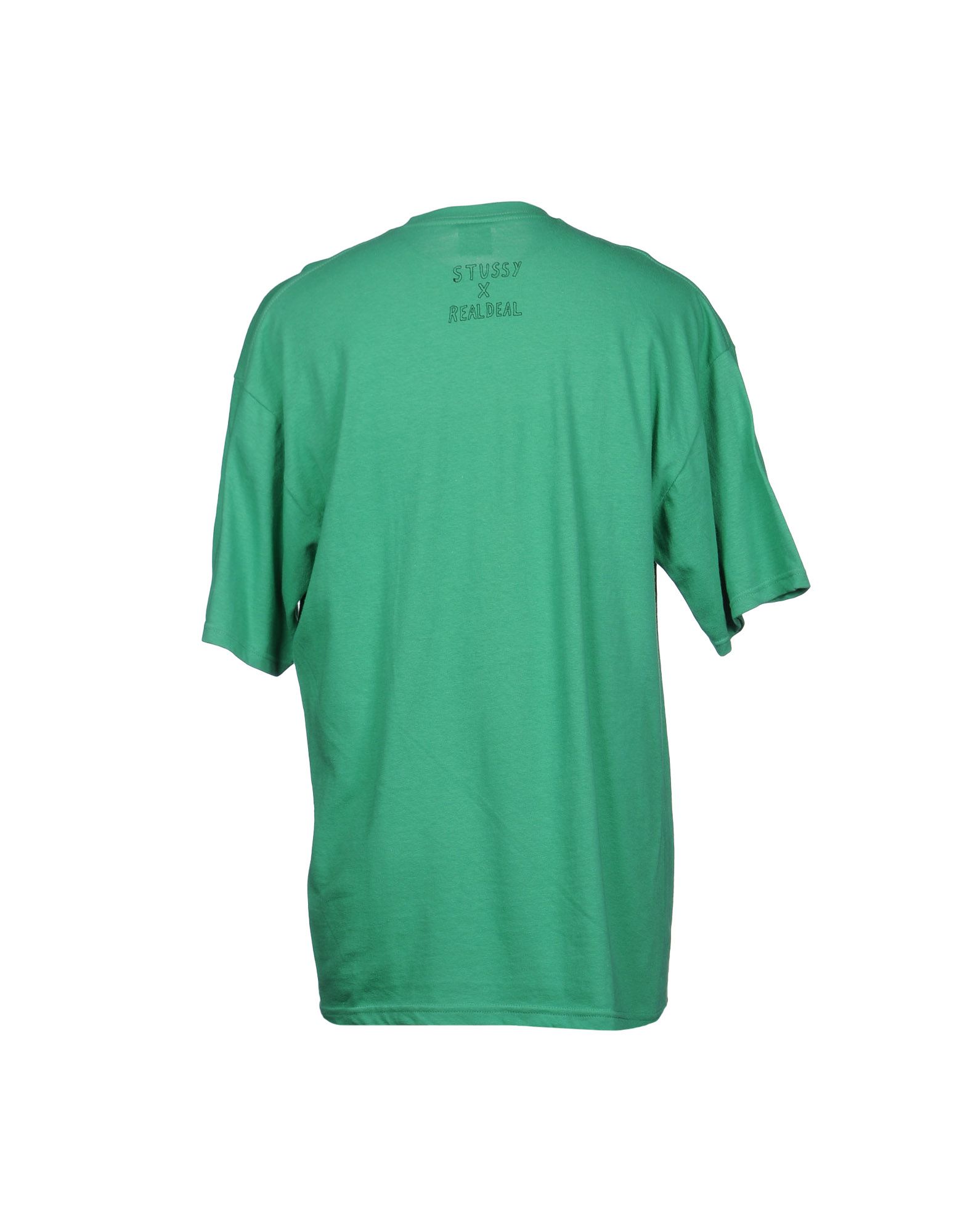 stussy green t shirt