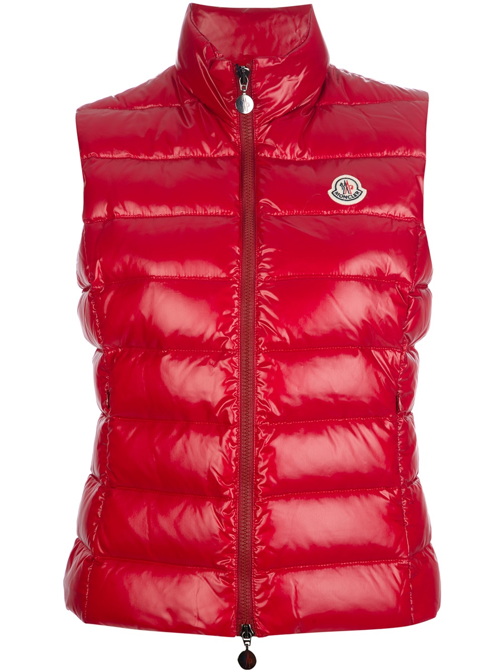 Lyst - Moncler 'Ghany' Gilet Jacket in Red