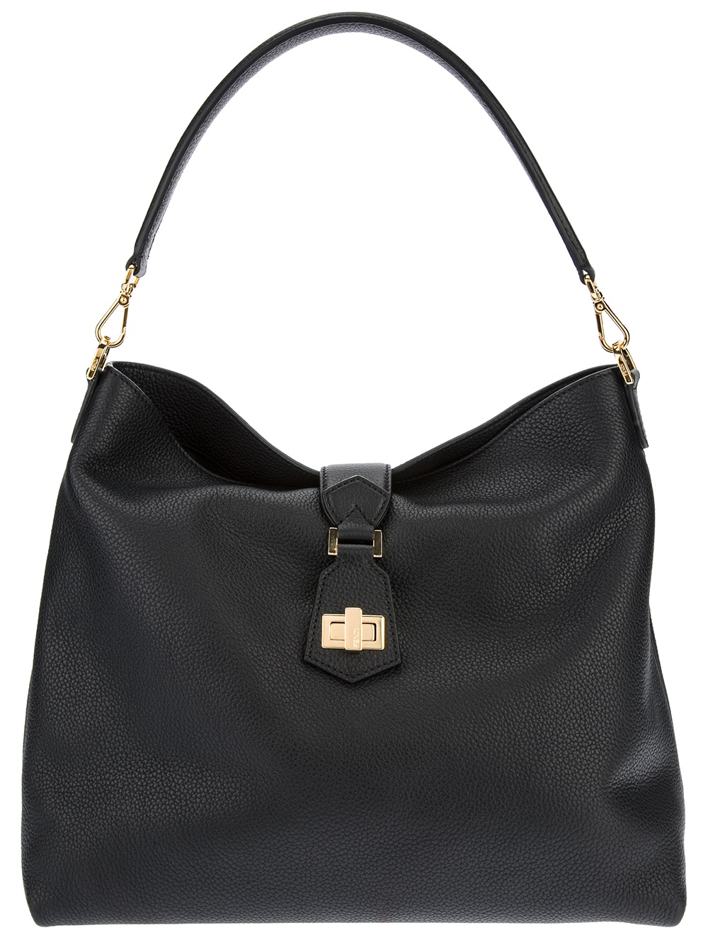 Fendi Classic Hobo Bag in Black - Lyst