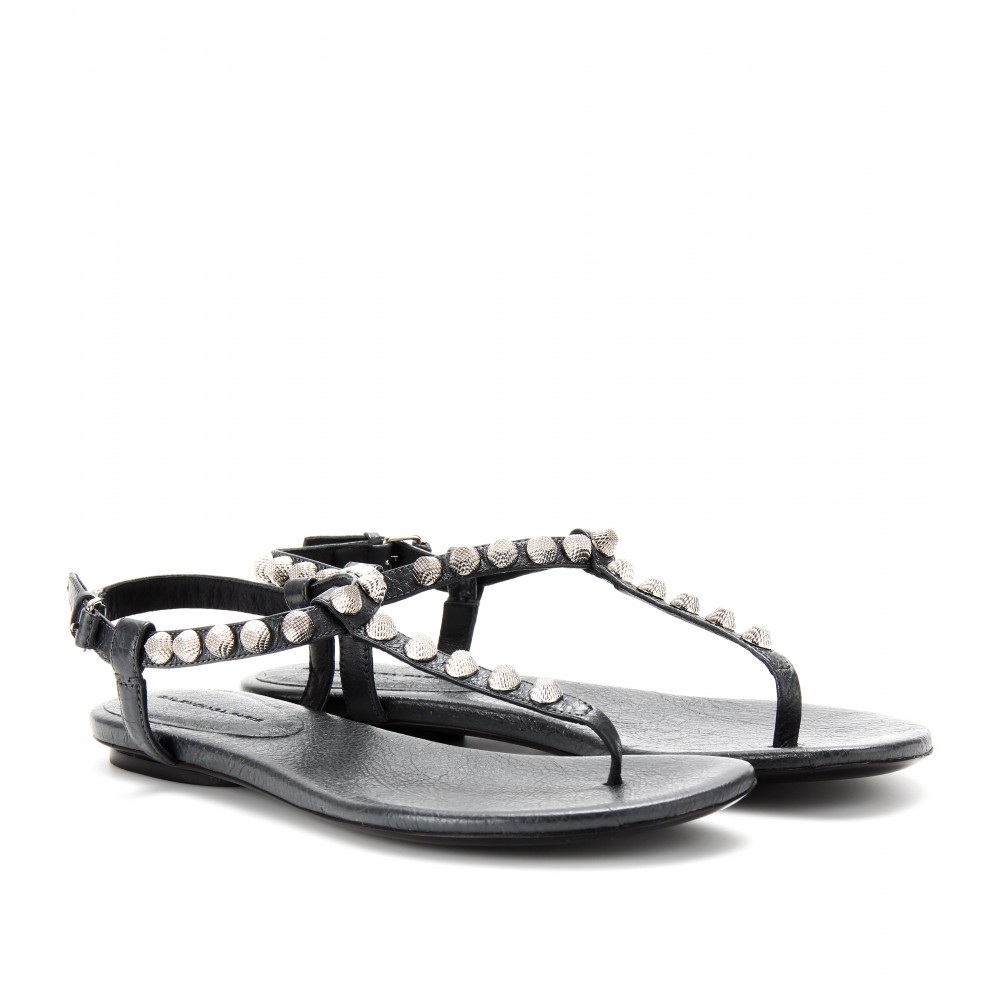 black balenciaga sandals