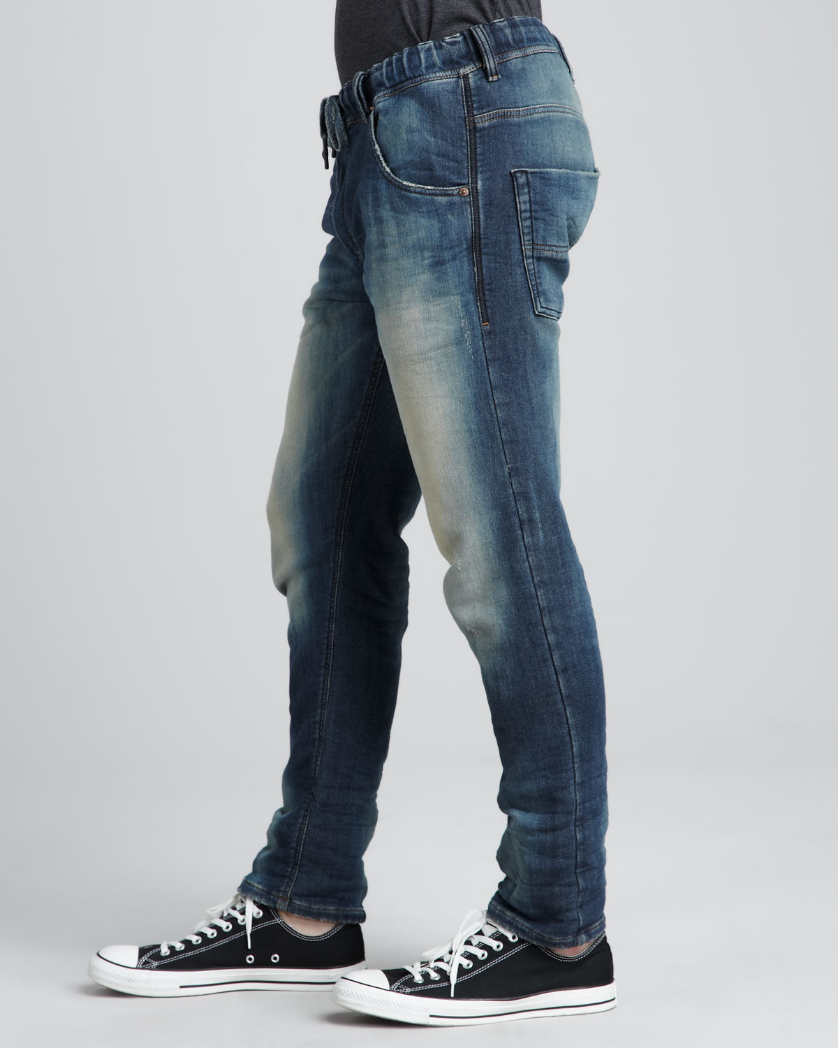 Lyst - Diesel Krooley Jogg Jeans in Blue for Men