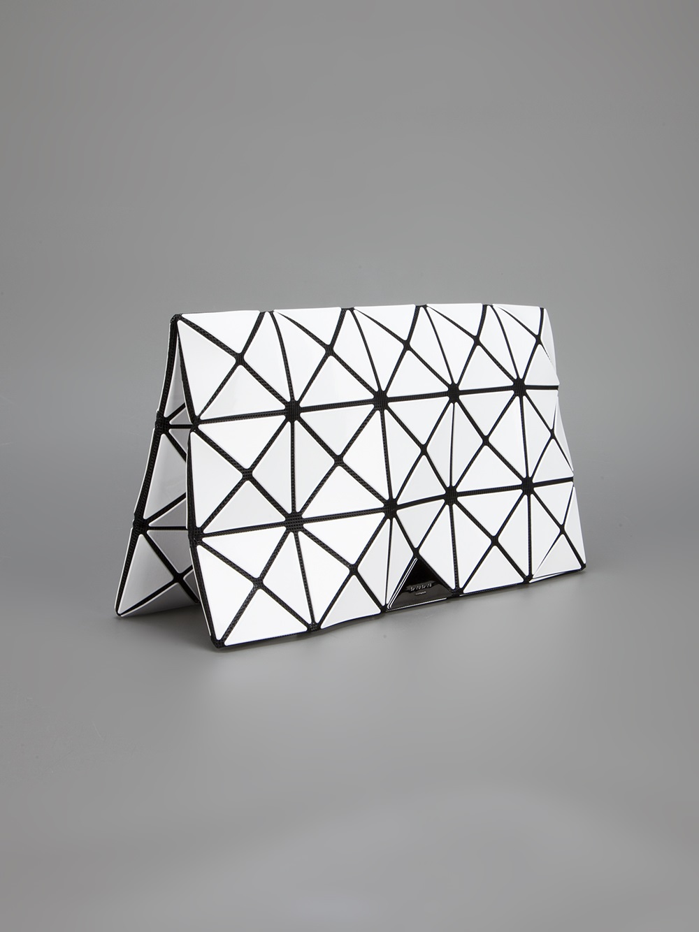 Lyst - Bao Bao Issey Miyake Triangle Paneled Clutch in White