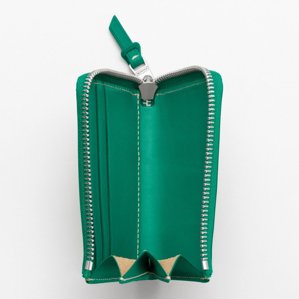 coach wallets green
