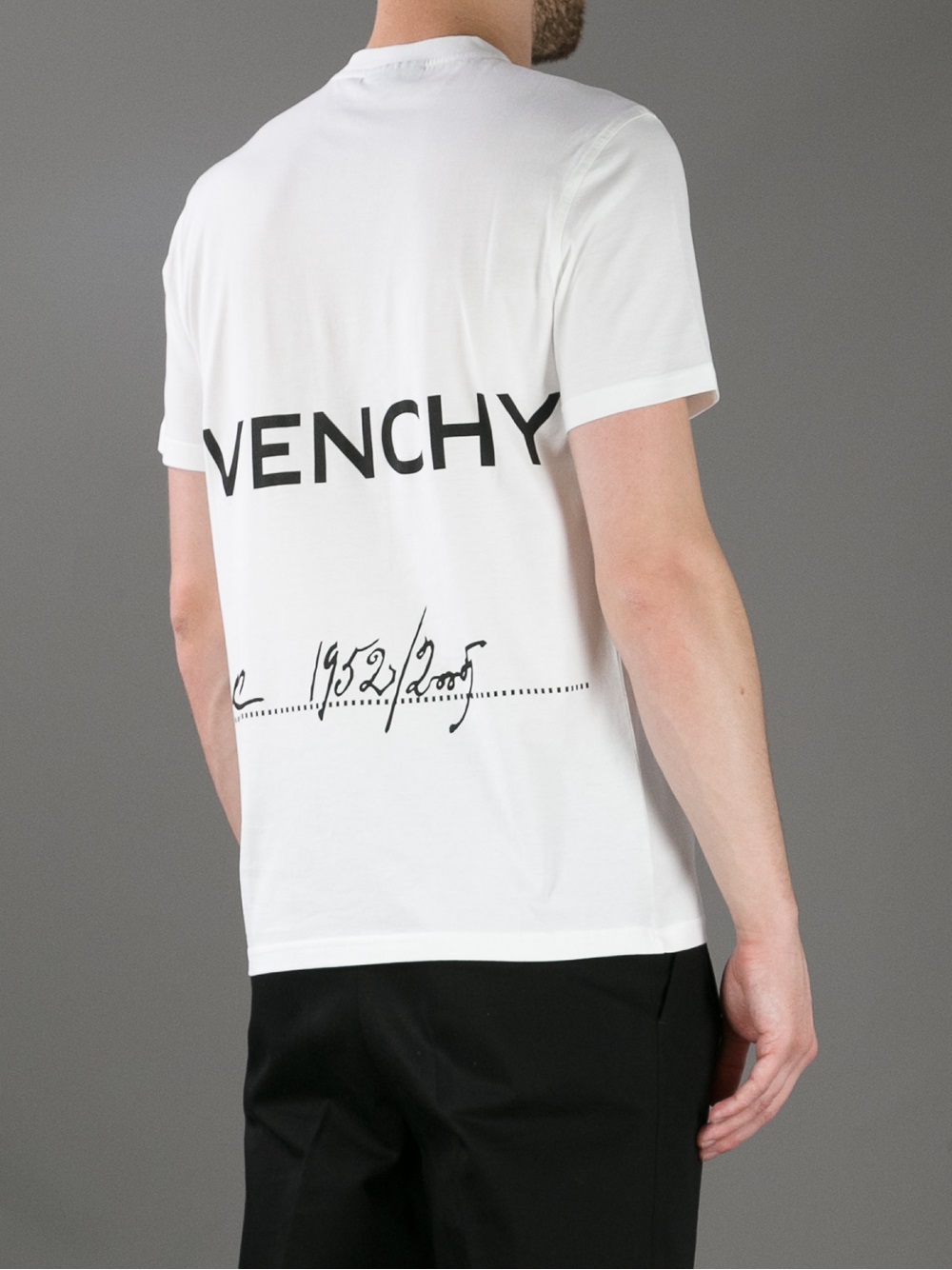 Lyst Givenchy Hdg T Shirt In White For Men 5501