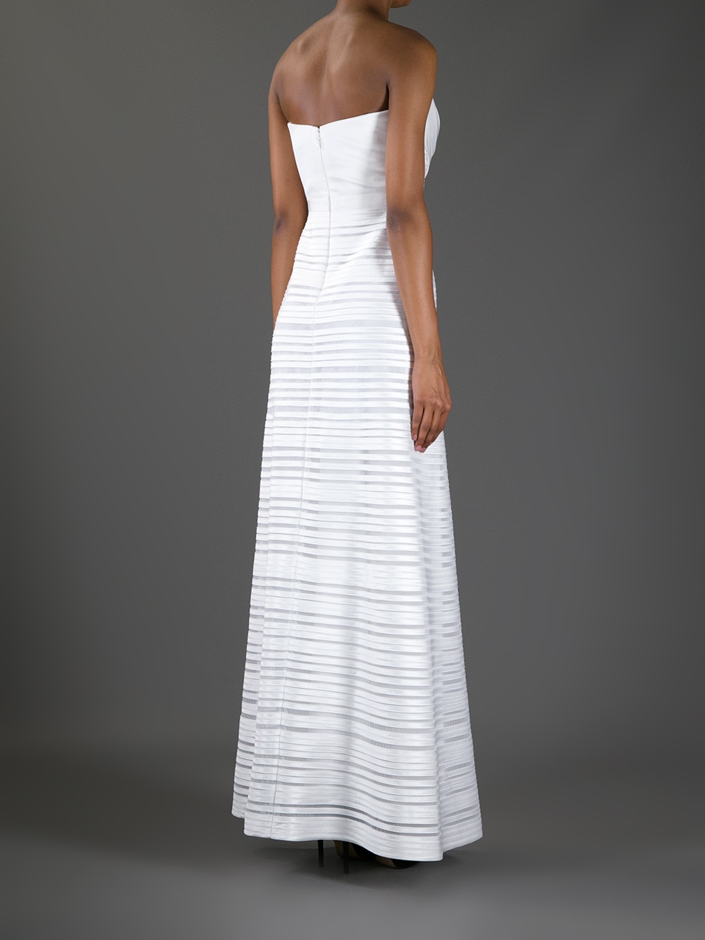bcbgmaxazria white gown