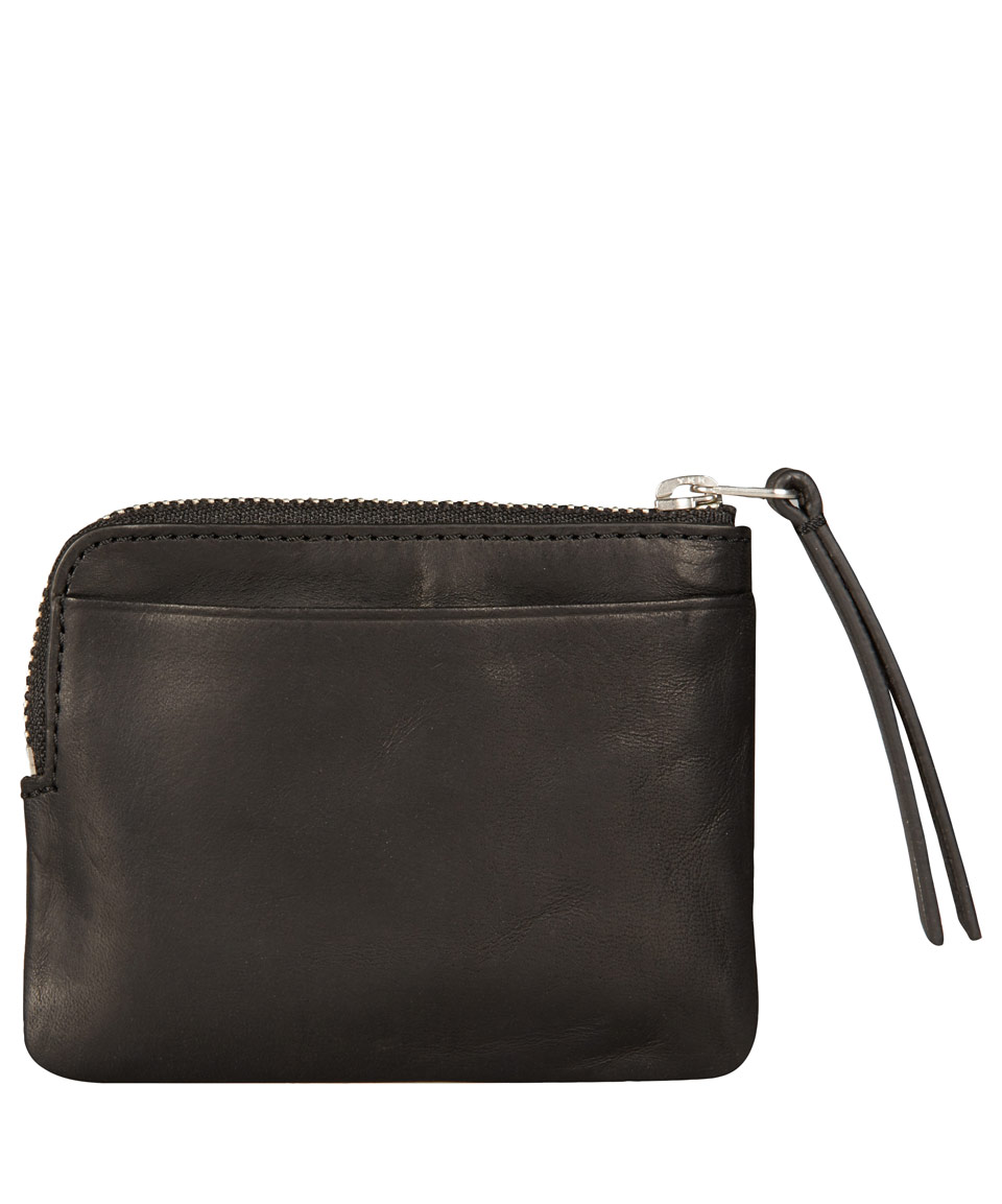 Small Leather Coin Purse With Zip