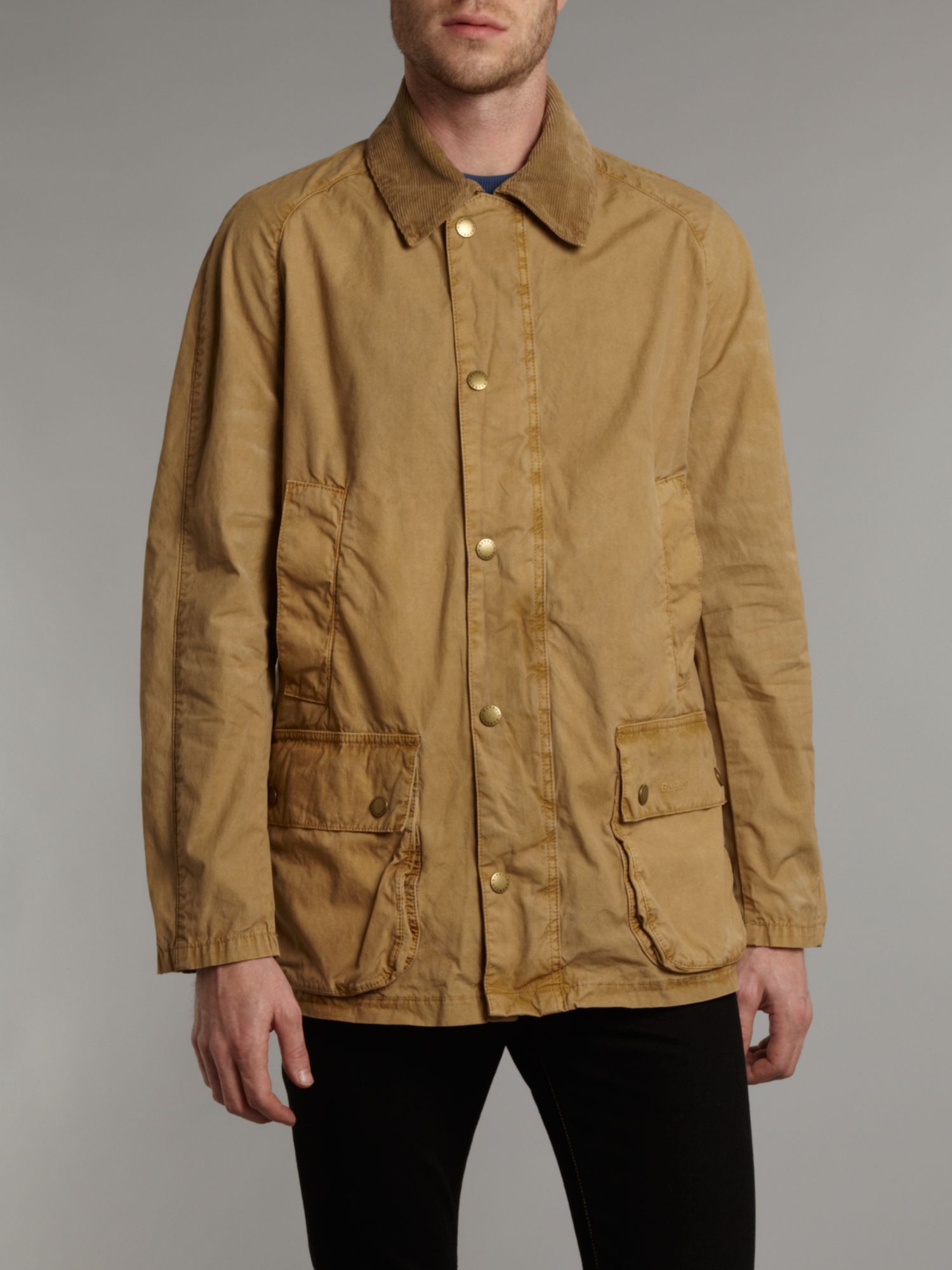 Barbour Cotton Rambler Jacket in Brown for Men | Lyst