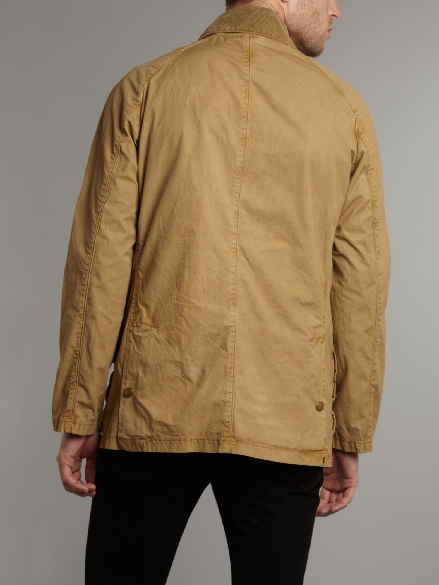 Barbour Cotton Rambler Jacket in Brown for Men | Lyst