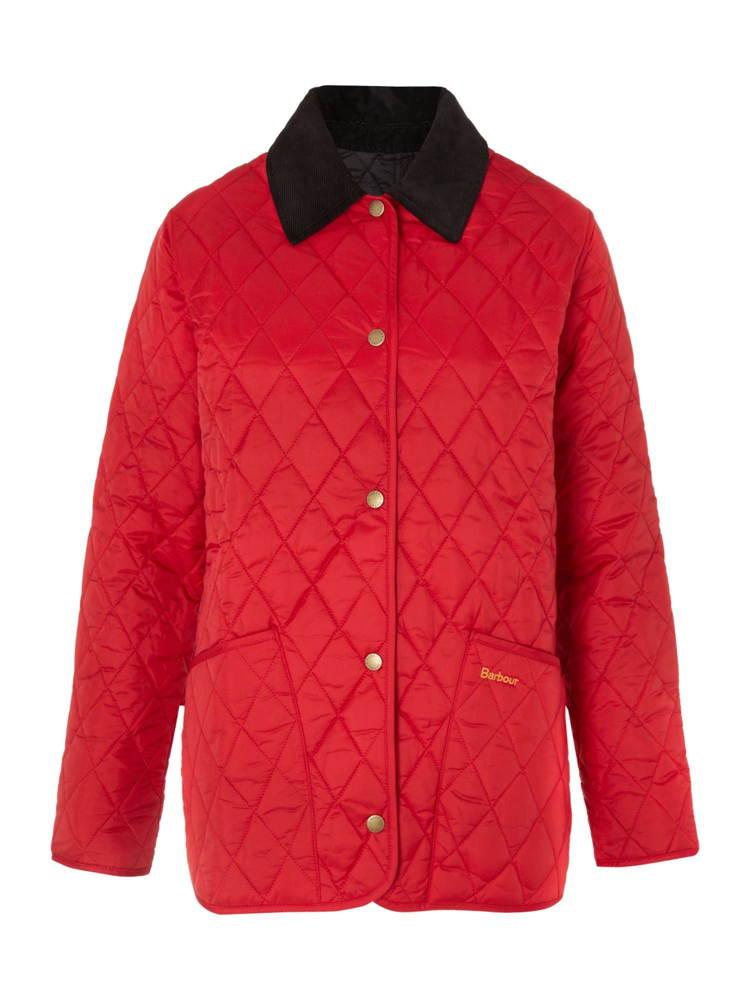 Barbour Shaped Liddesdale Quilted Jacket in Red for Men Lyst