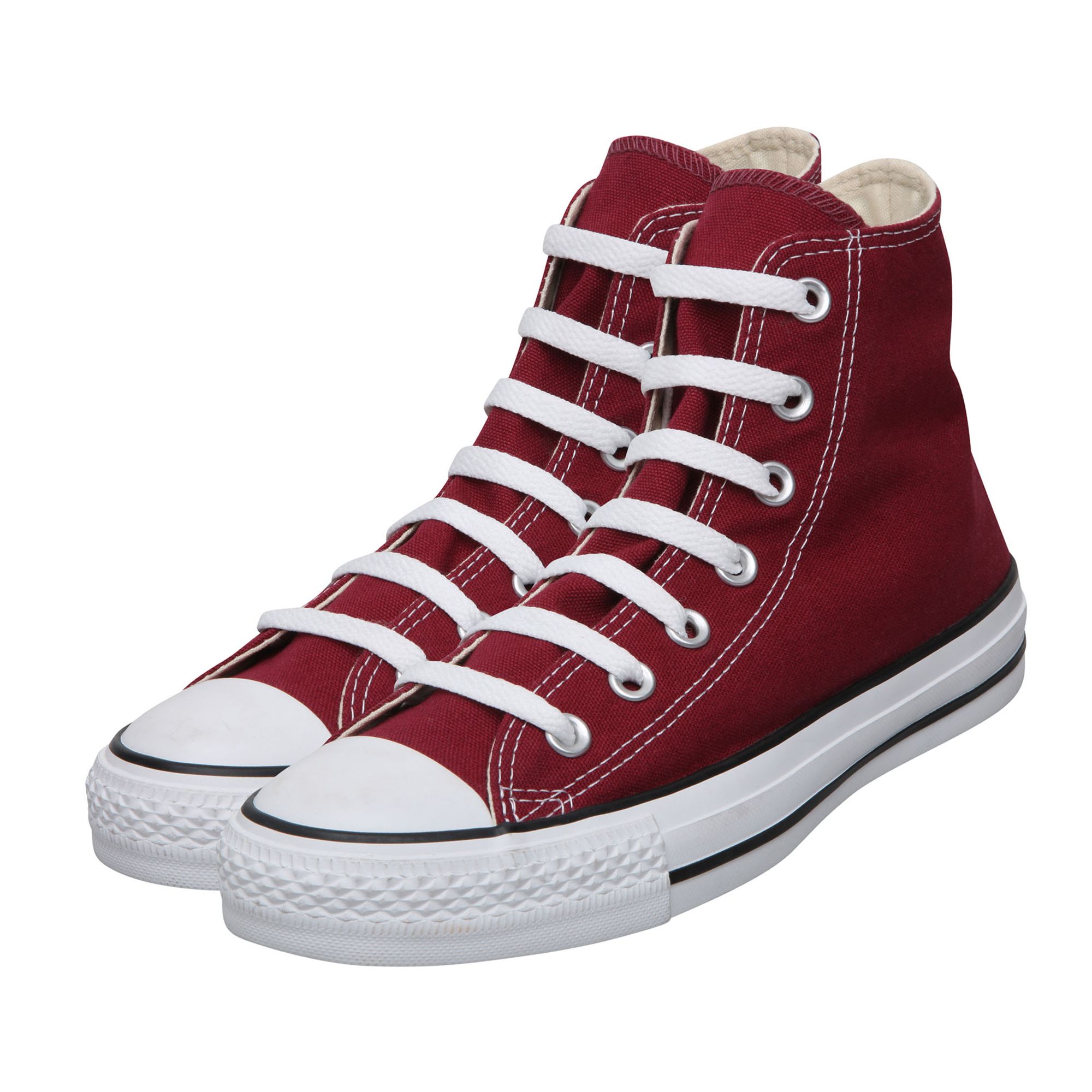 Converse High Top Trainers in Red for Men (Burgundy) | Lyst