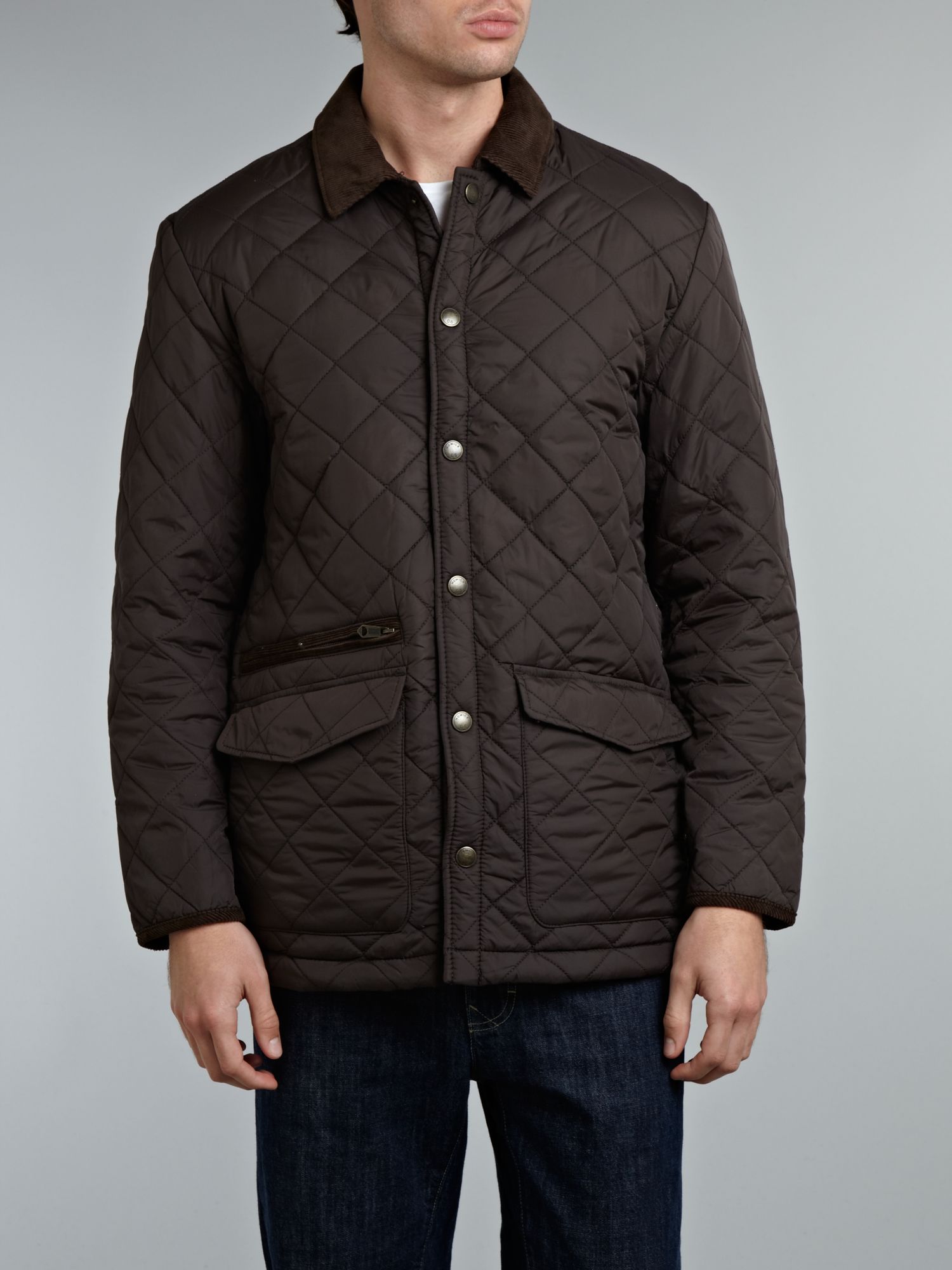 Howick Pembroke Quilted Jacket in Brown for Men | Lyst