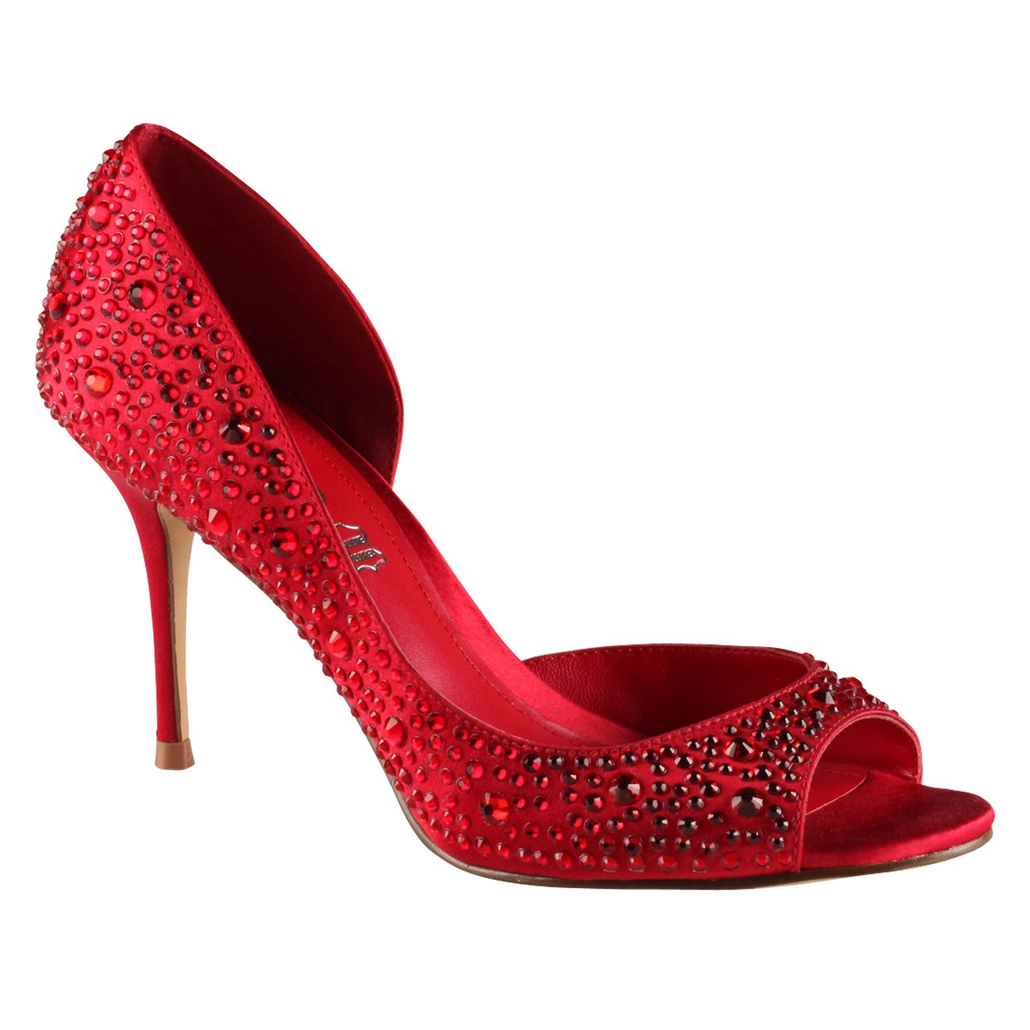 Aldo Aelizia Peep Toe Court Shoes in Red | Lyst