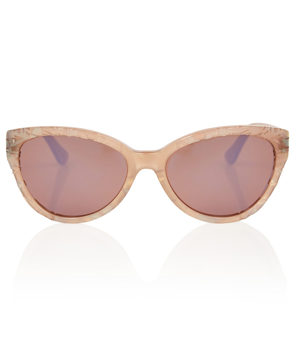 Lyst Cutler And Gross Pink Cat Eye Sunglasses In Pink