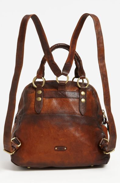 Frye Elaine Vintage Leather Backpack in Brown (Whiskey) | Lyst