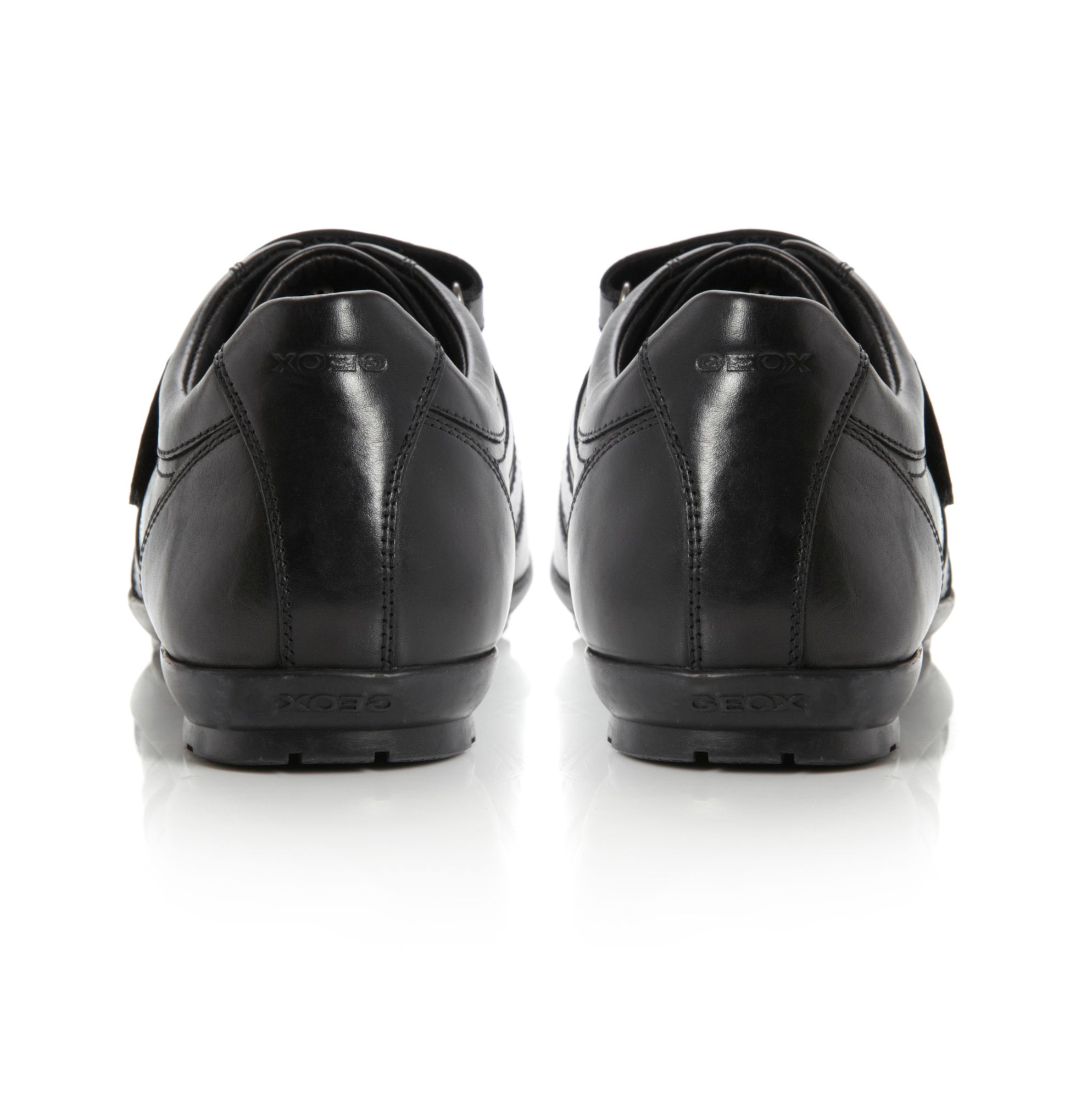 Geox Symbol U32a5d 2 Strap Velcro Trainer in Black for Men | Lyst